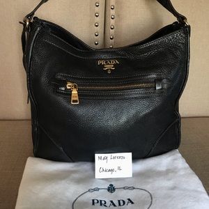 Prada cervo messenger bag